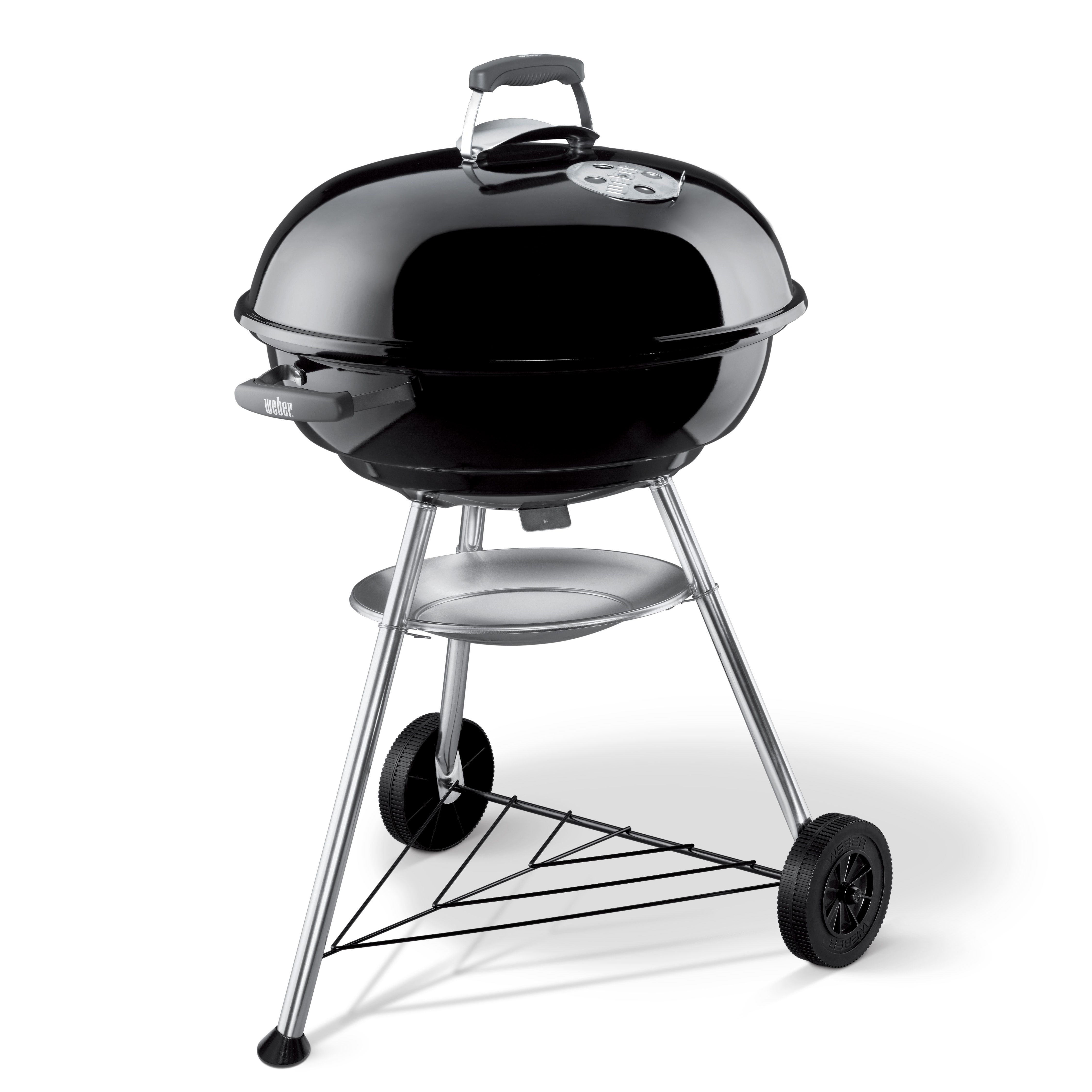 Weber Compact 57cm Black Charcoal Barbecue