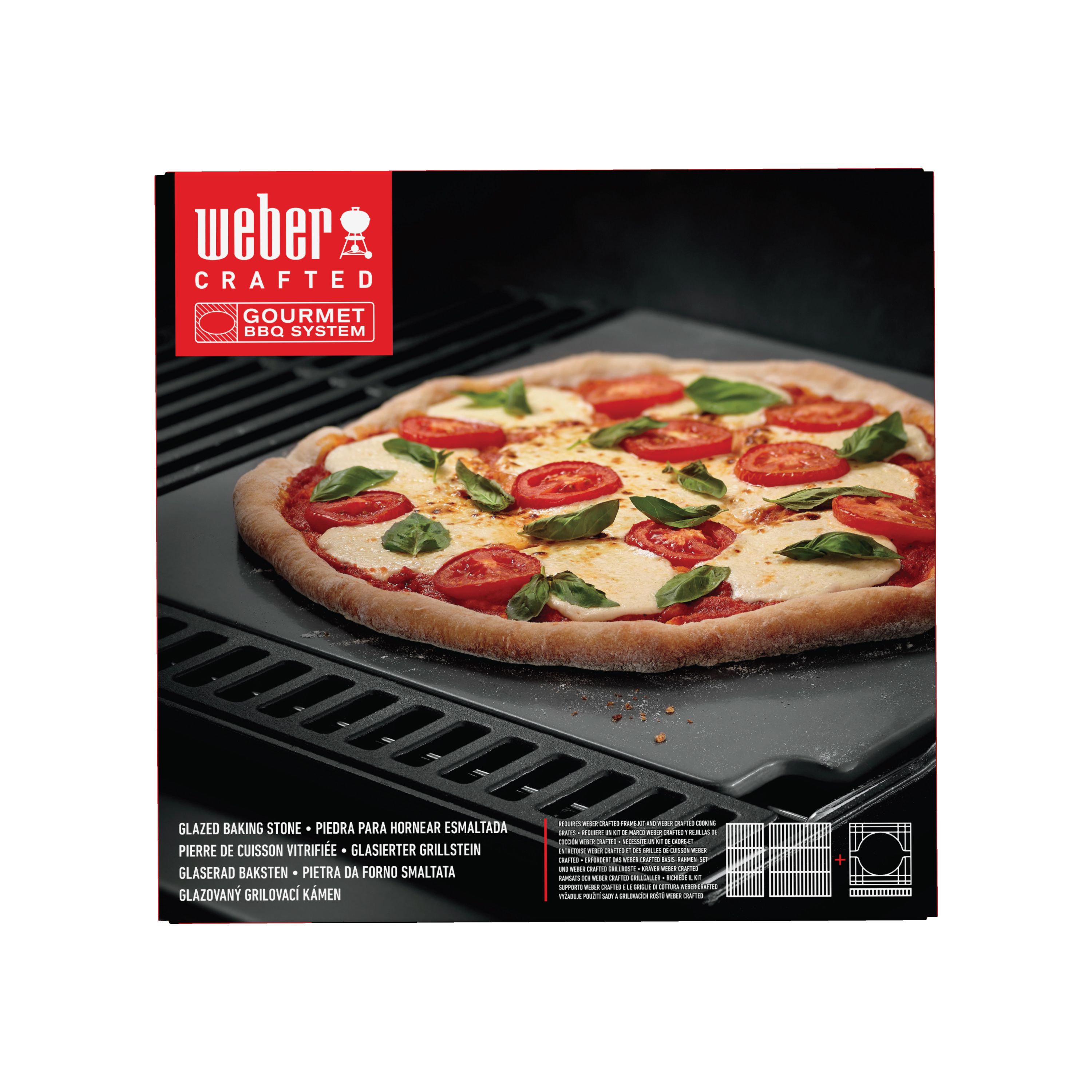 Weber Crafted Grey Ceramic Barbecue stone