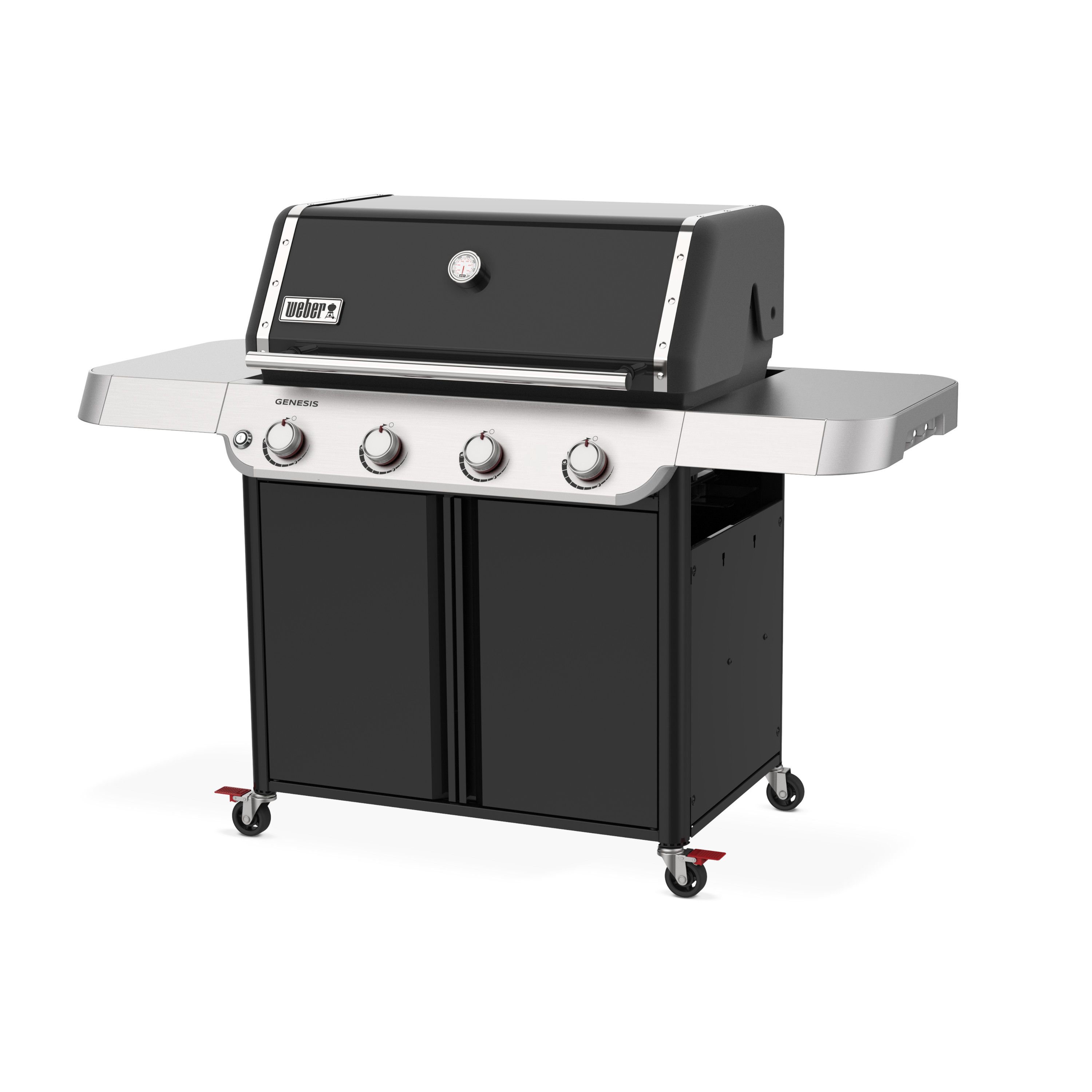 Weber Genesis E-415 Black 4 burner Gas BBQ