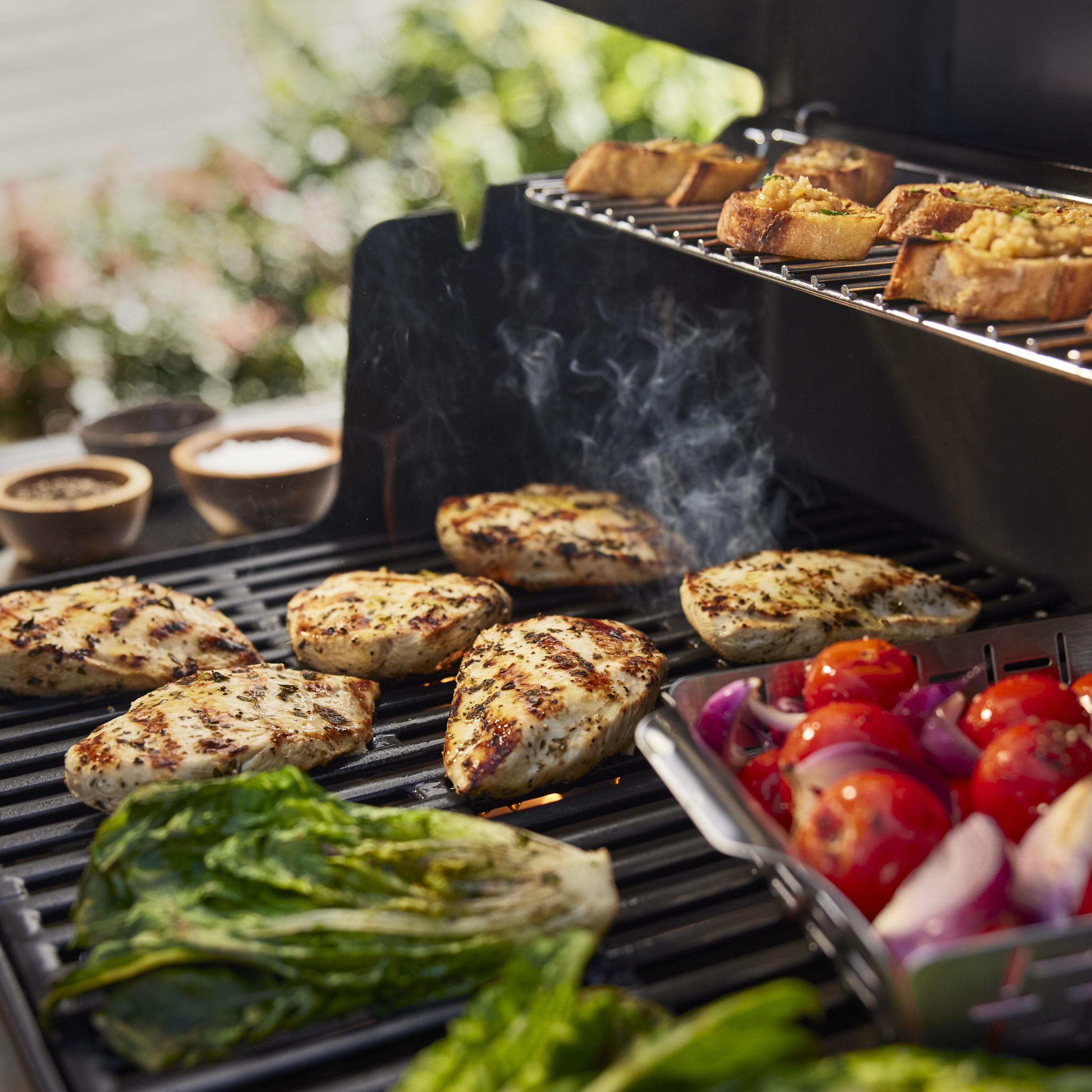 Weber Genesis E-415 Black 4 burner Gas BBQ