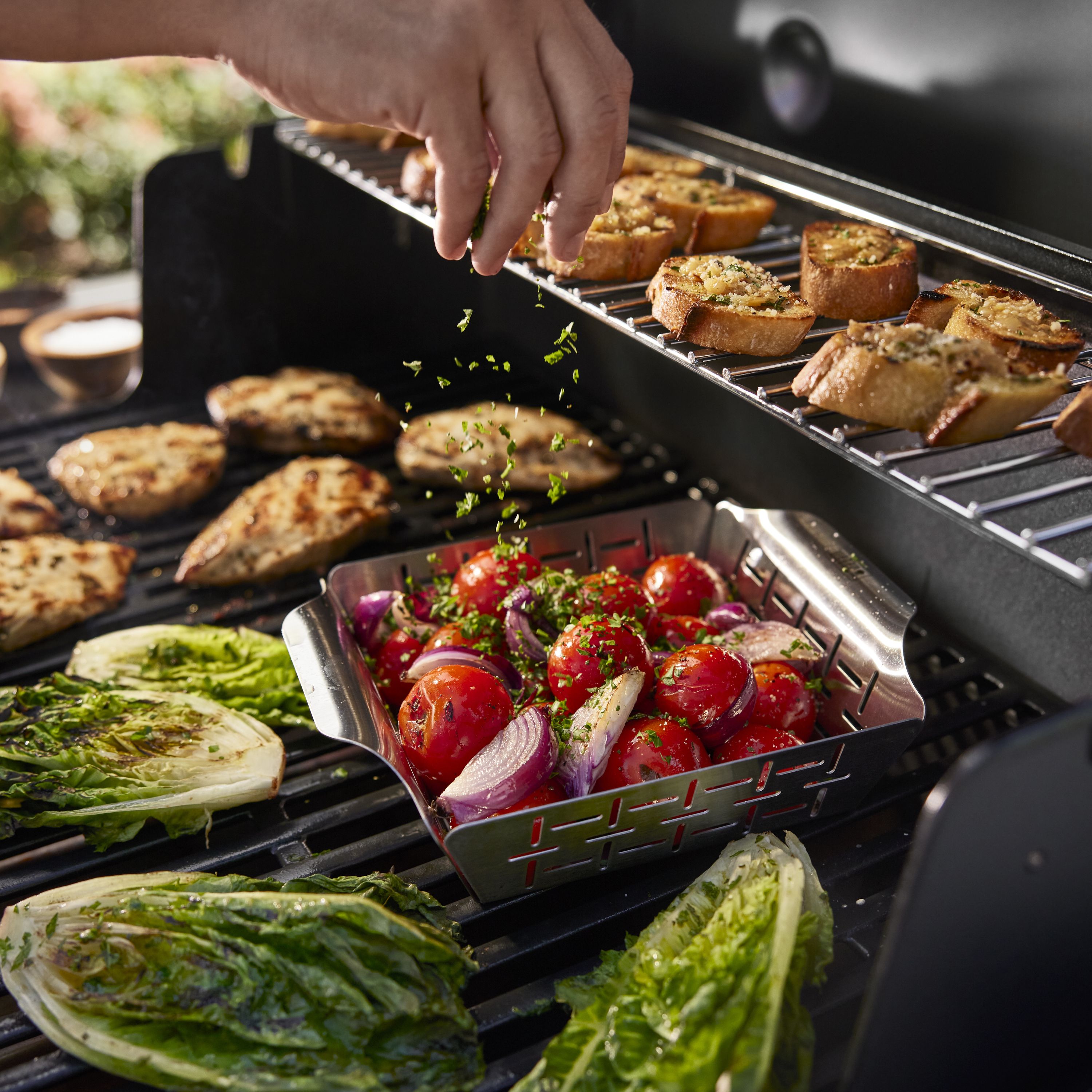 Weber Genesis E-415 Black 4 burner Gas BBQ