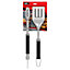 Weber Precision Silver, Black Stainless steel 2 piece Barbecue tool set