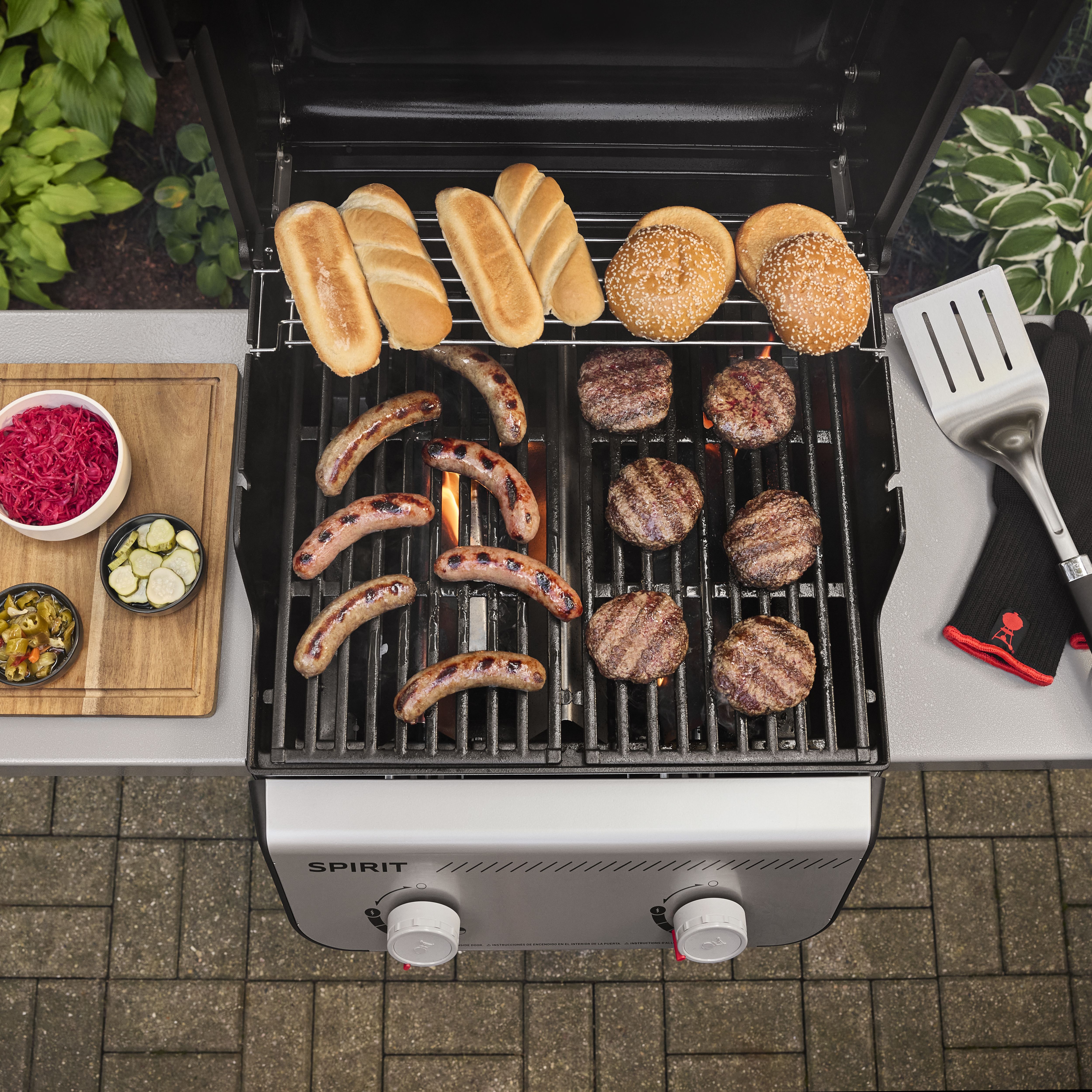 Weber Spirit Black 2 burner Gas BBQ