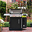 Weber Spirit Black 3 burner Gas Barbecue