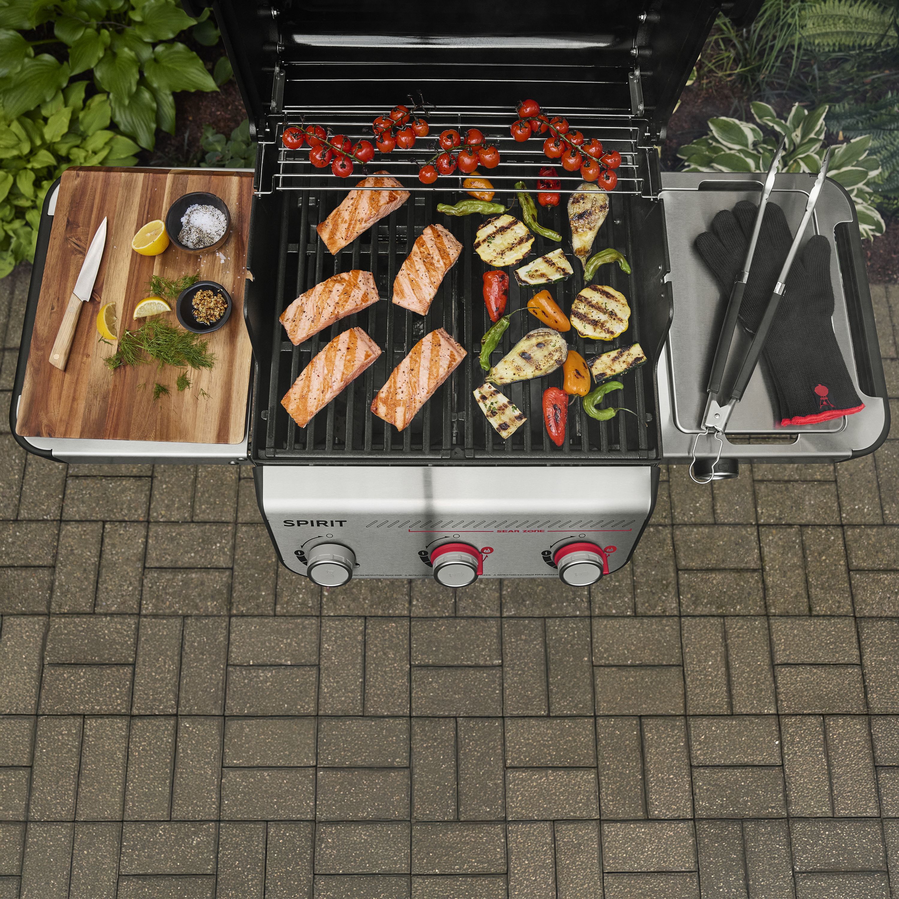 Weber Spirit Black 4 burner Gas BBQ