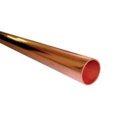 Wednesbury Copper Compression Pipe (L)2m (Dia)22mm
