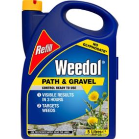 Weedol Refill path & patio Weed killer 5L 5kg