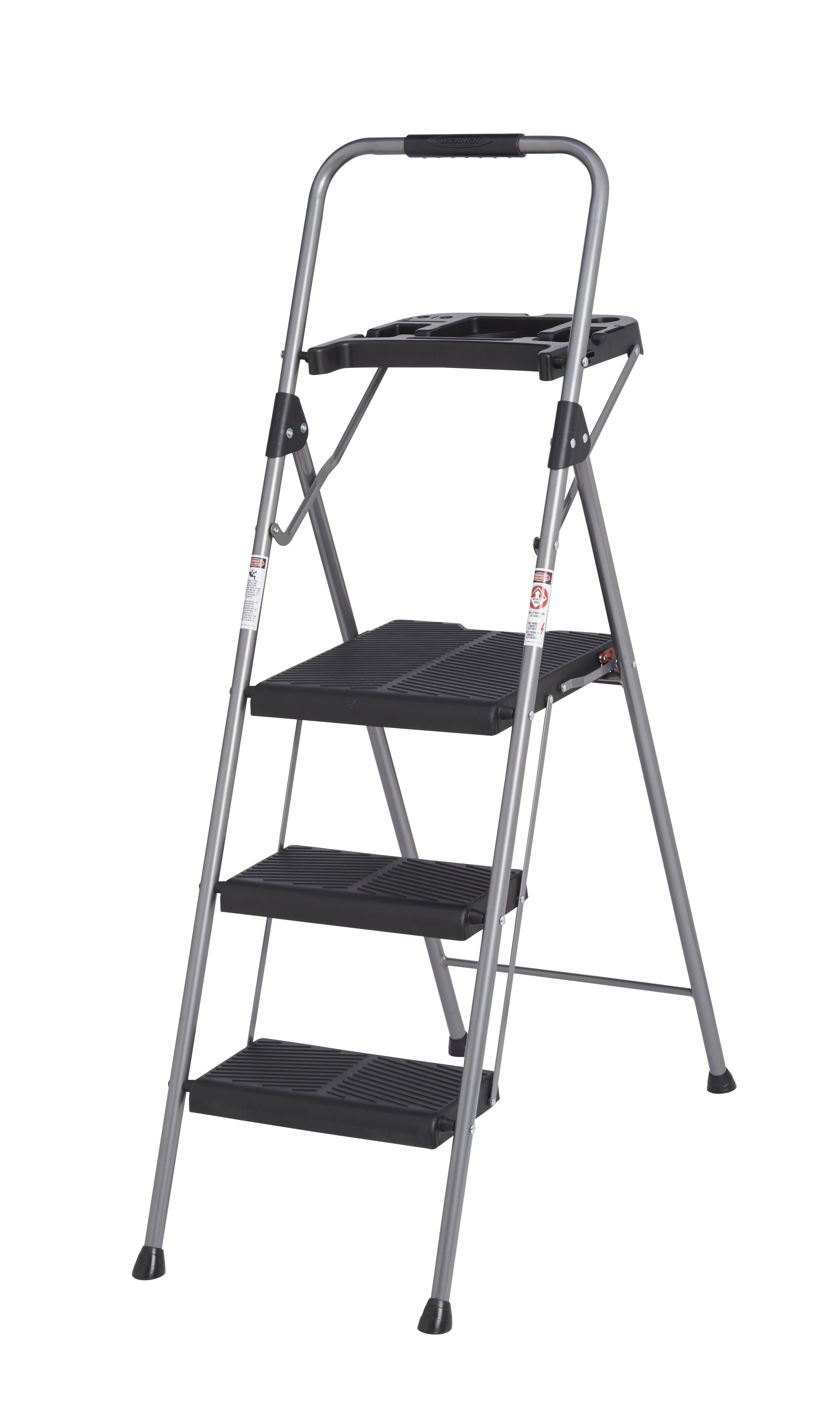 3 step deals steel ladder