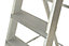 Werner 7 tread Aluminium Platform step Ladder (H)2.32m