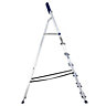 Werner 7 tread Aluminium Platform step Ladder