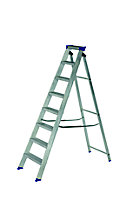 Werner 8 tread Aluminium Step Ladder (H)1.69m