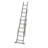 Werner ExtensionPLUS™ X4 2.78m Aluminium Combination Ladder