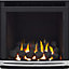 Westerly Glass Fronted Chrome effect Gas Fire