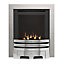 Westerly Glass Fronted multi flue Chrome effect Gas Fire