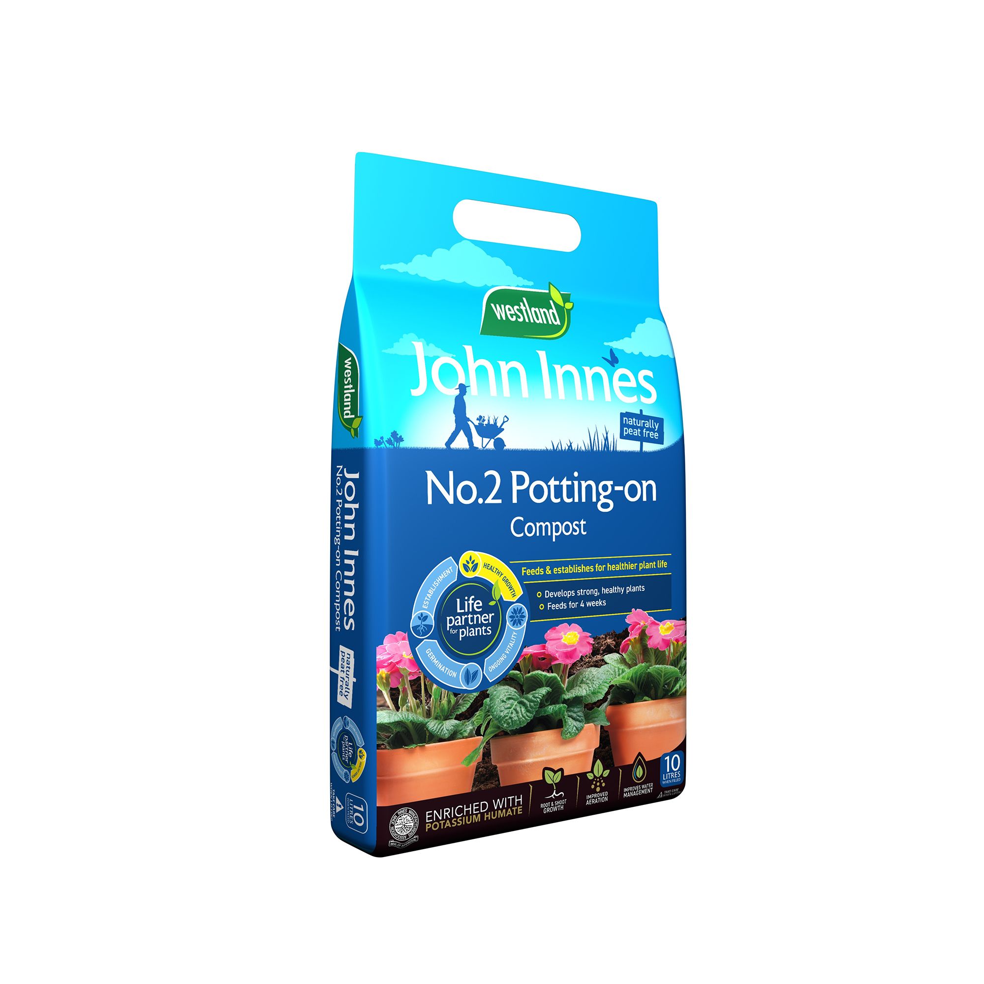 Westland John Innes No.2 Peat-free Compost 10L