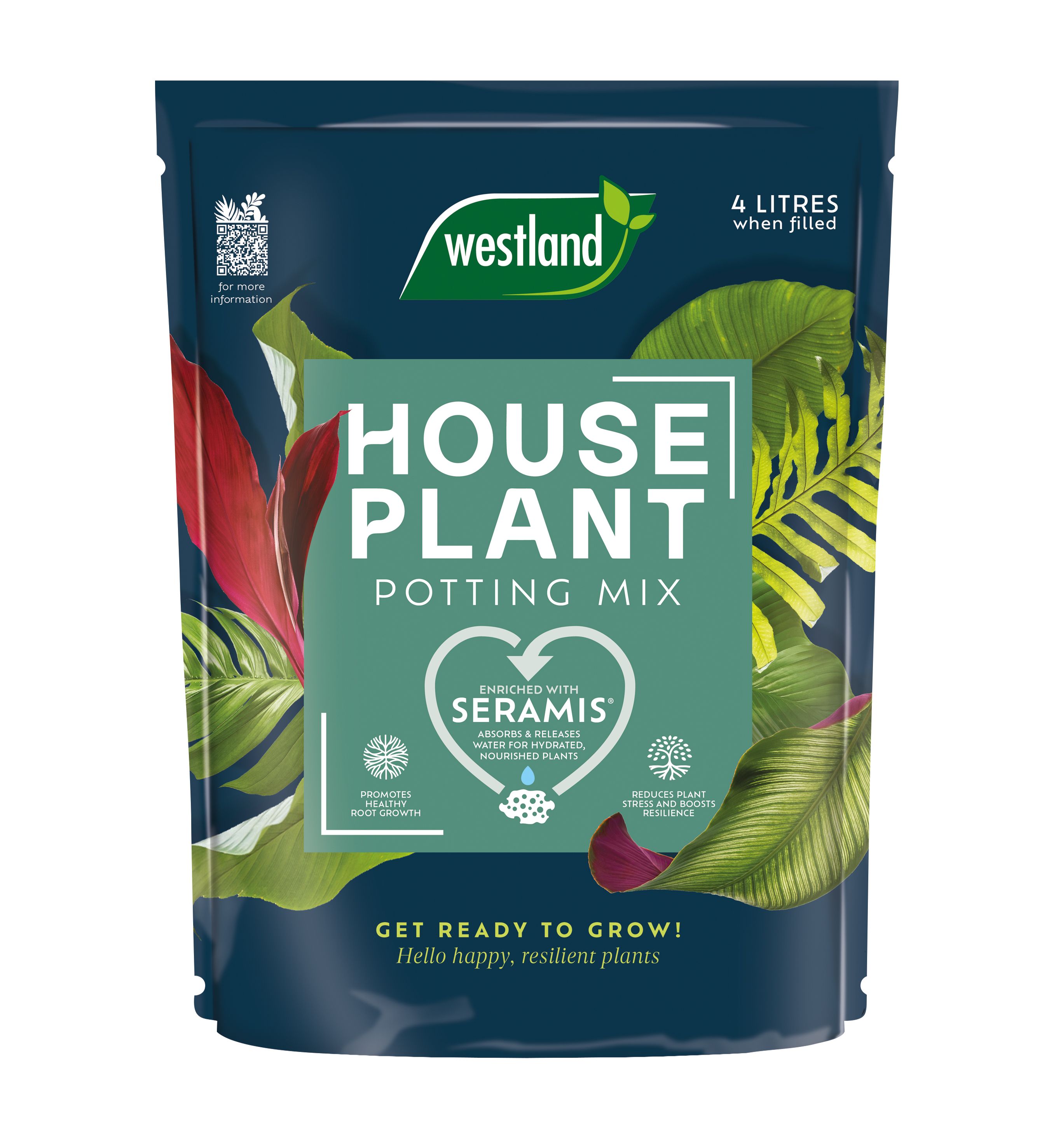 Westland Peat-free Houseplant Compost 4L