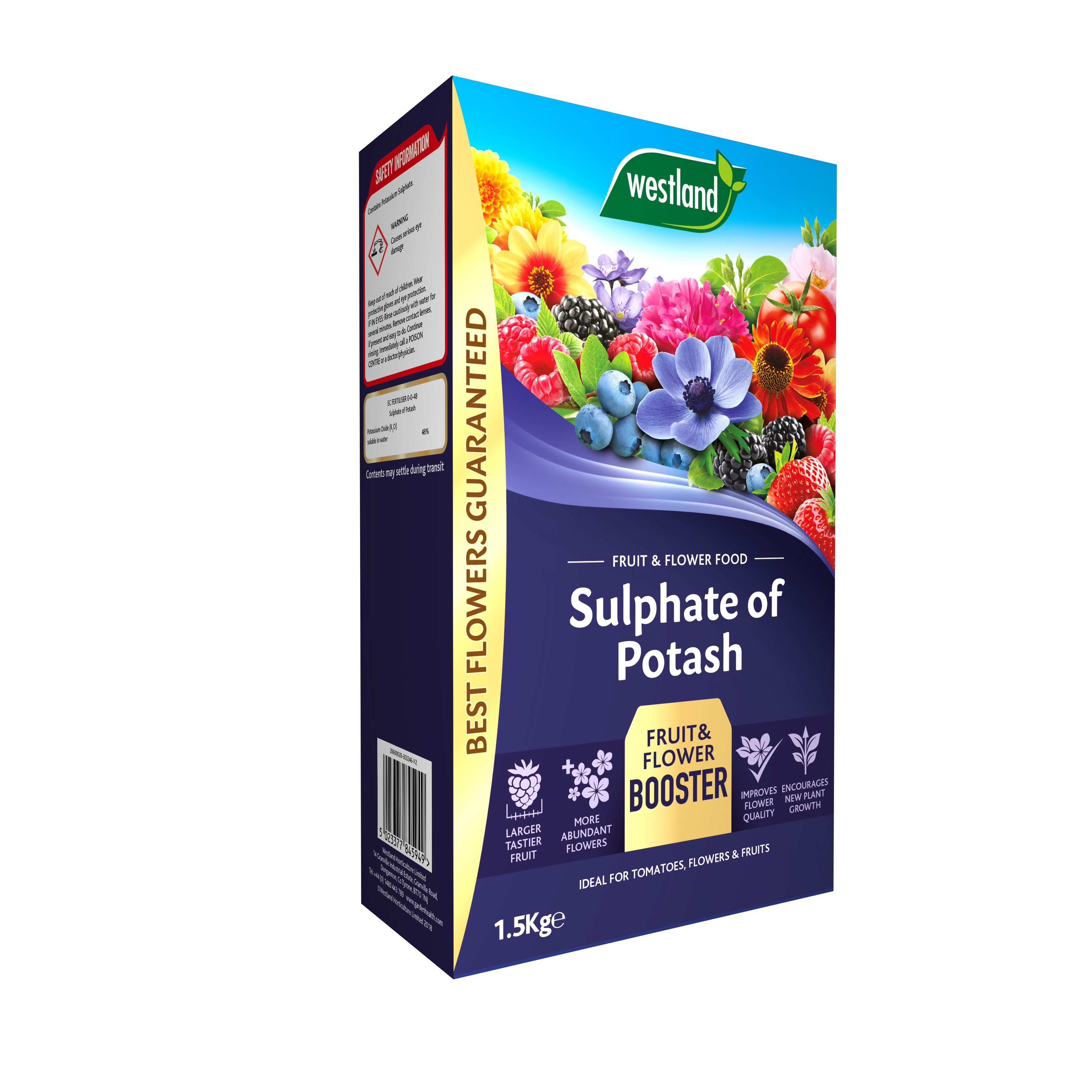 Westland Sulphate of potash Fertiliser Granules 42m² 1.5kg