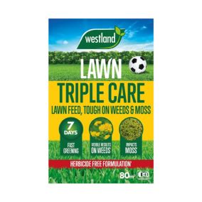 Westland Triple Care Lawn treatment Granules 80m² 0.27kg