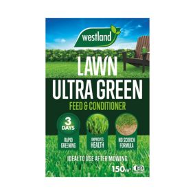 Westland Ultra green plus Lawn fertiliser Granules 150m² 4.8kg