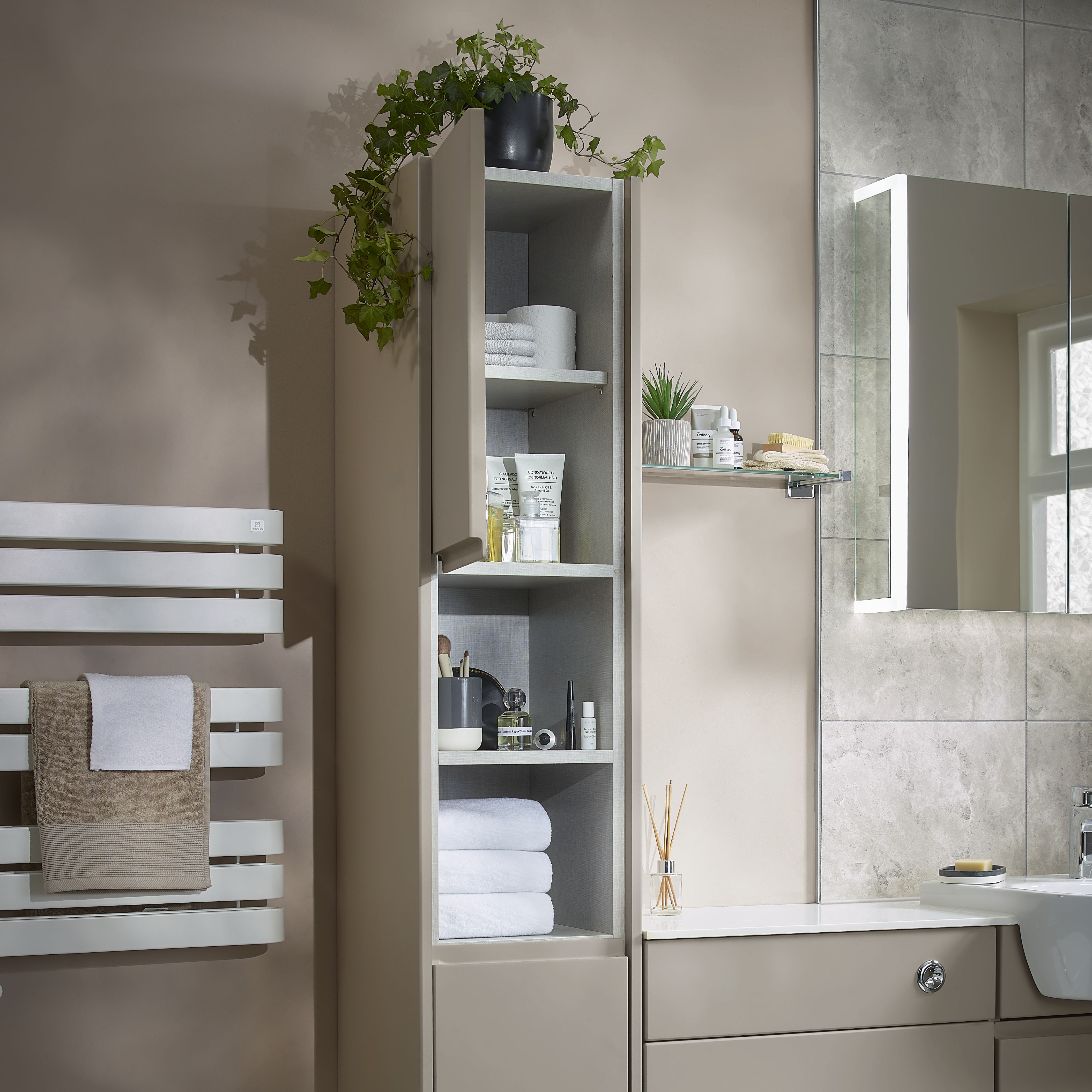 Westport Matt Grey Straight Plinth (L)2400mm
