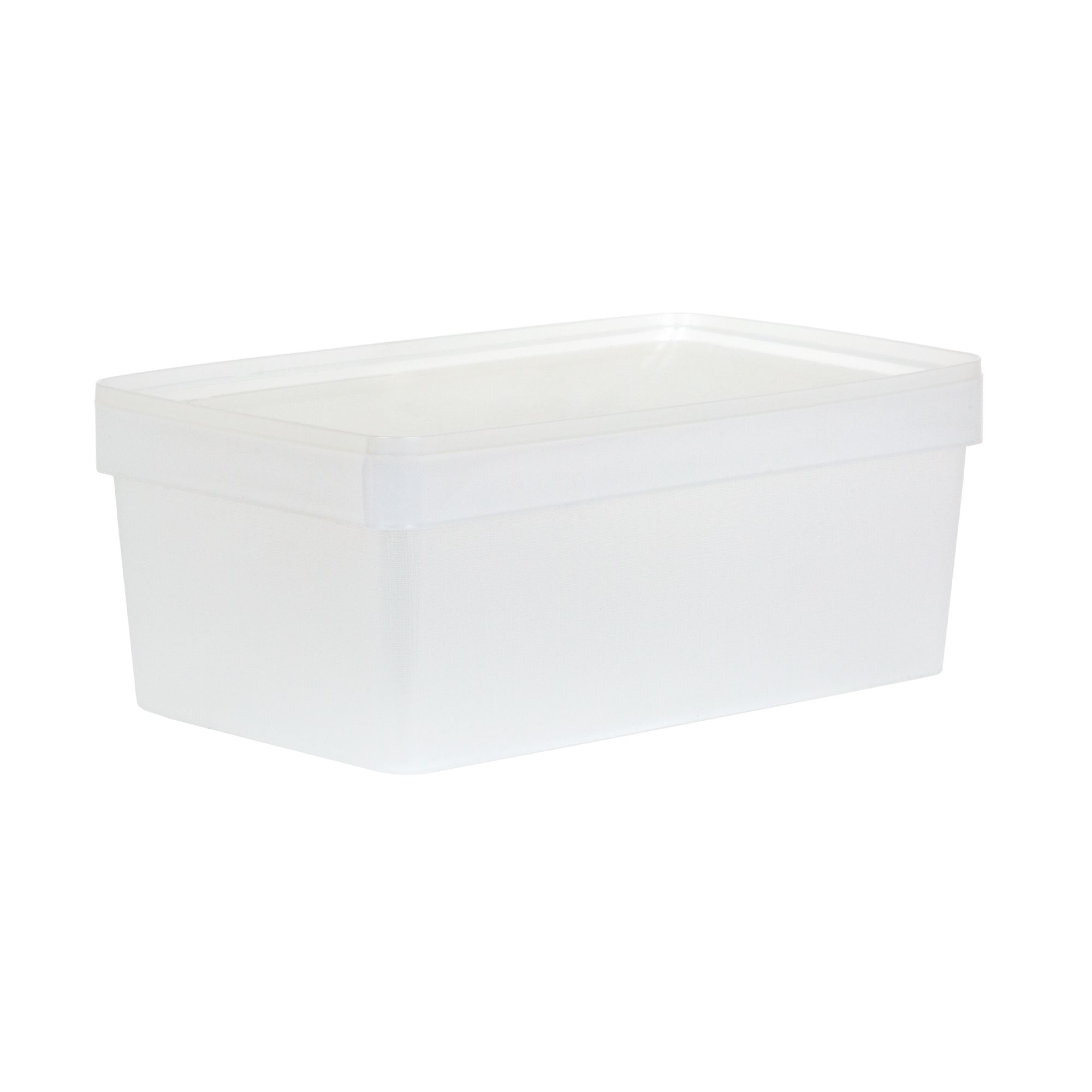 Wham Studio Stack Matt clear 0 tier Stackable Shoe storage box (H)150mm (W)215mm