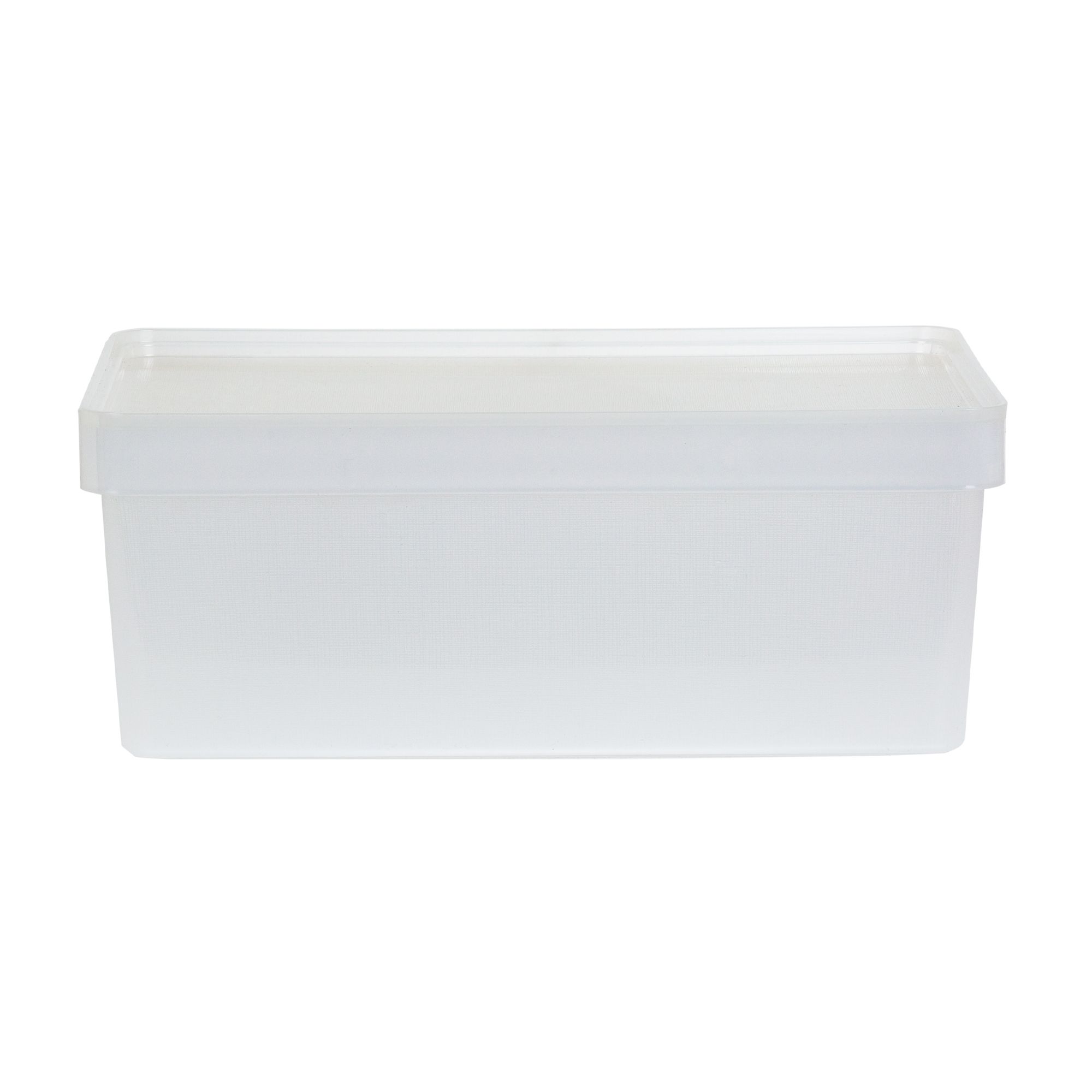 Wham Studio Stack Matt clear 0 tier Stackable Shoe storage box (H)150mm (W)215mm