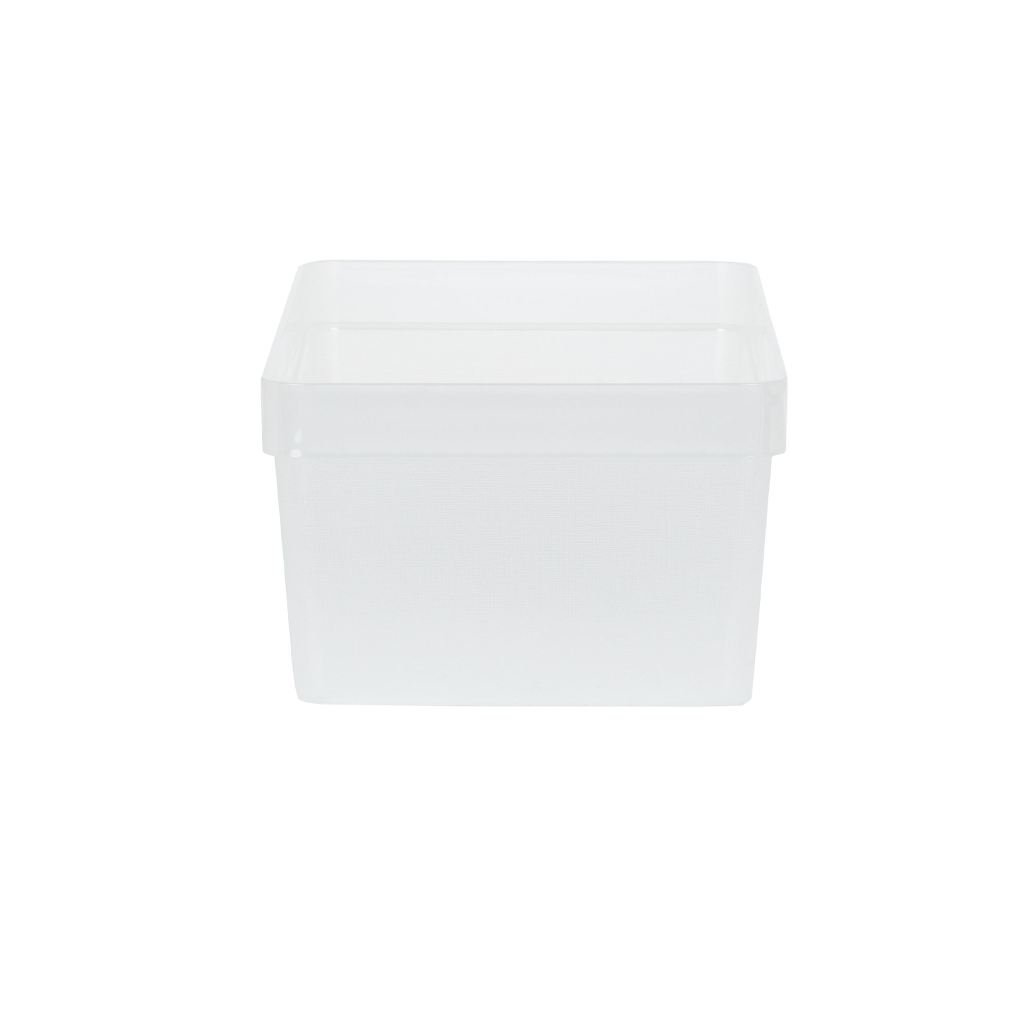 Wham Studio Stack Matt clear 0 tier Stackable Shoe storage box (H)150mm (W)215mm