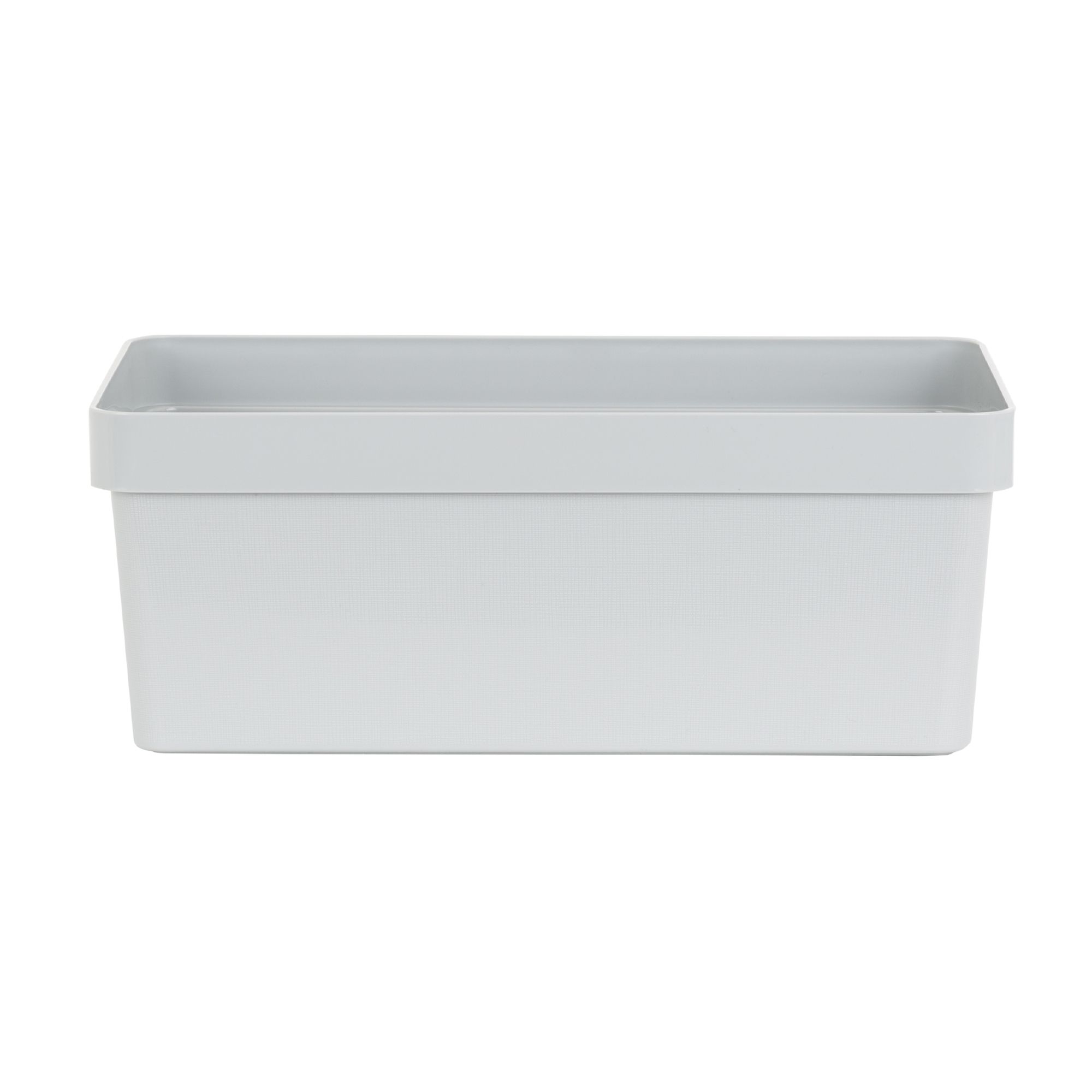 Wham Studio Stack Matt light grey Stackable Shoe storage box (H)150mm (W)215mm