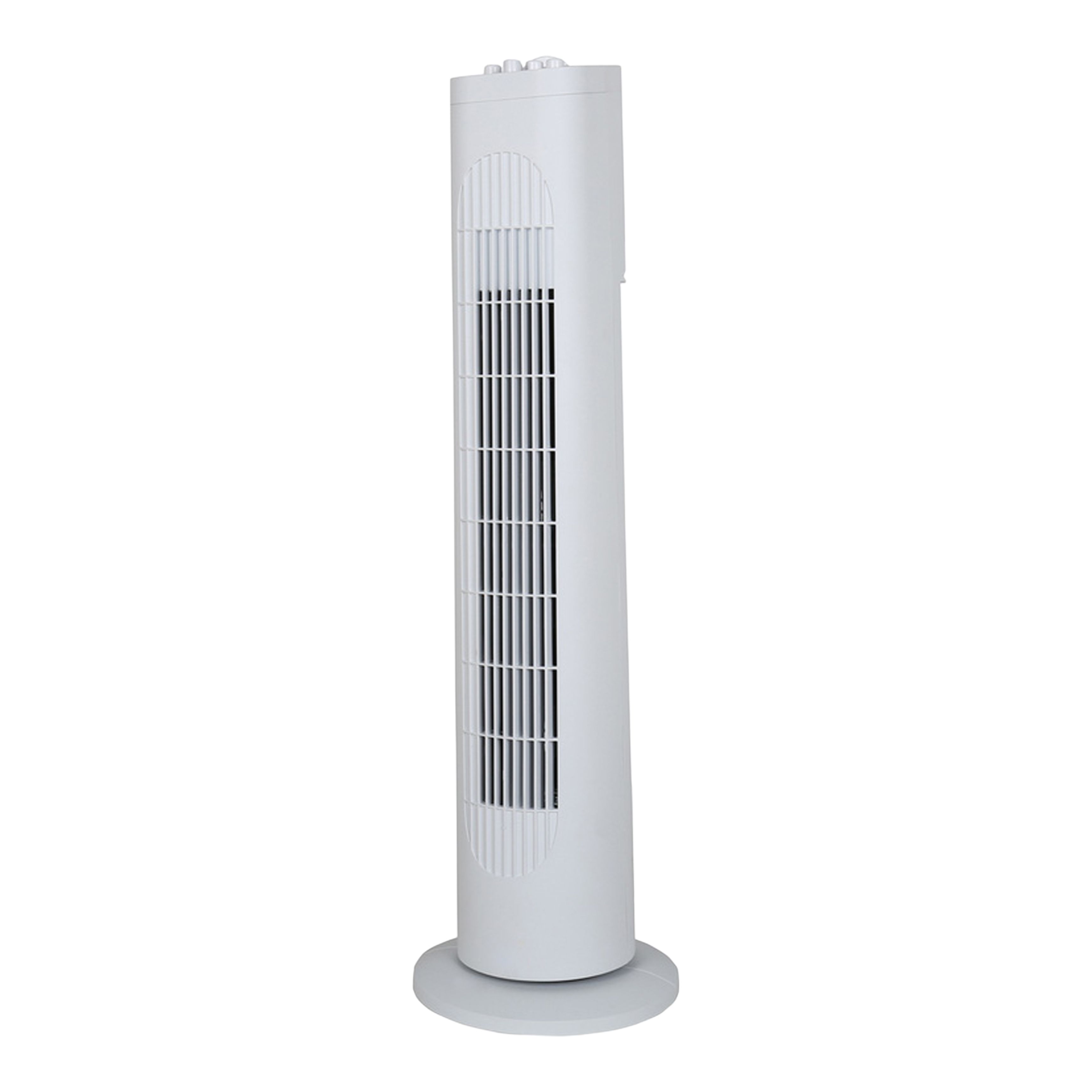 White 3-speed 220-240V Tower fan
