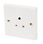 White 5A Switched Socket