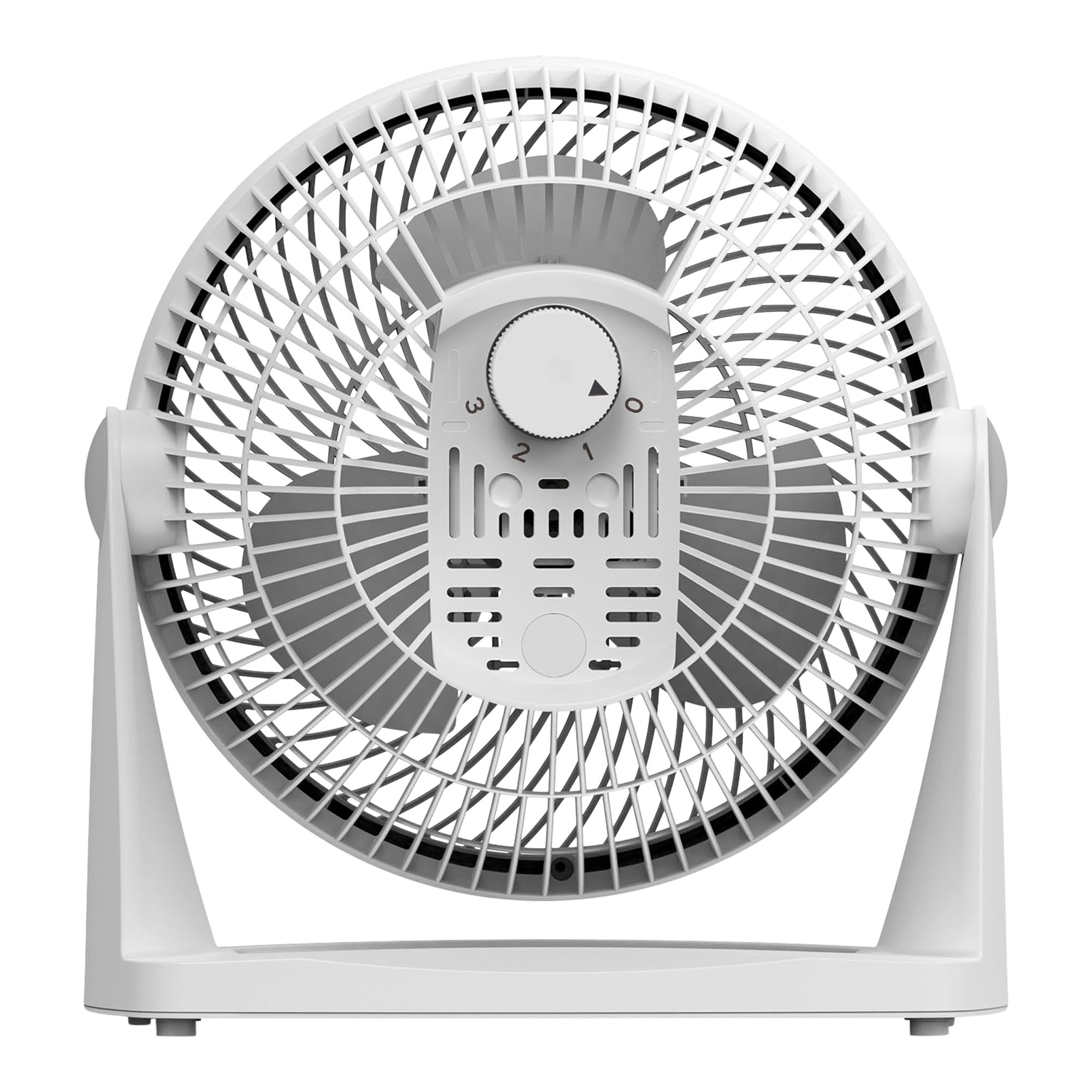 White 7" 21W Desk fan