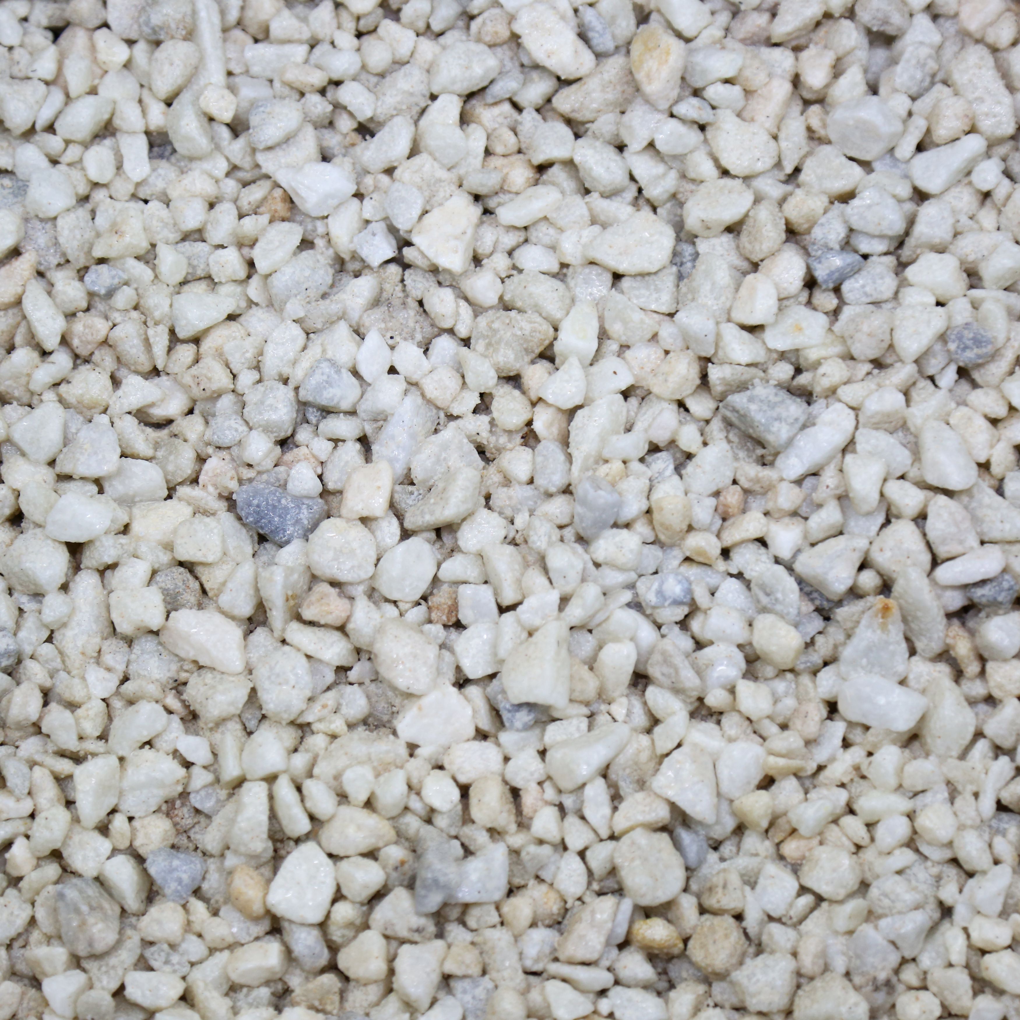 White 8-14mm Chippings, 0.3m²