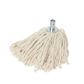 White Cotton Mop head refill, (W)8mm