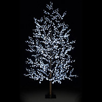 White LED Blossom Tree Artificial decorative tree
