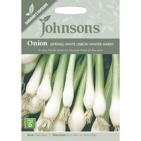White Lisbon Winter Hardy Spring onion Seed