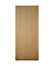 White oak veneer External Front door & frame, (H)2074mm (W)856mm