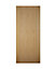 White oak veneer External Front door & frame, (H)2074mm (W)932mm