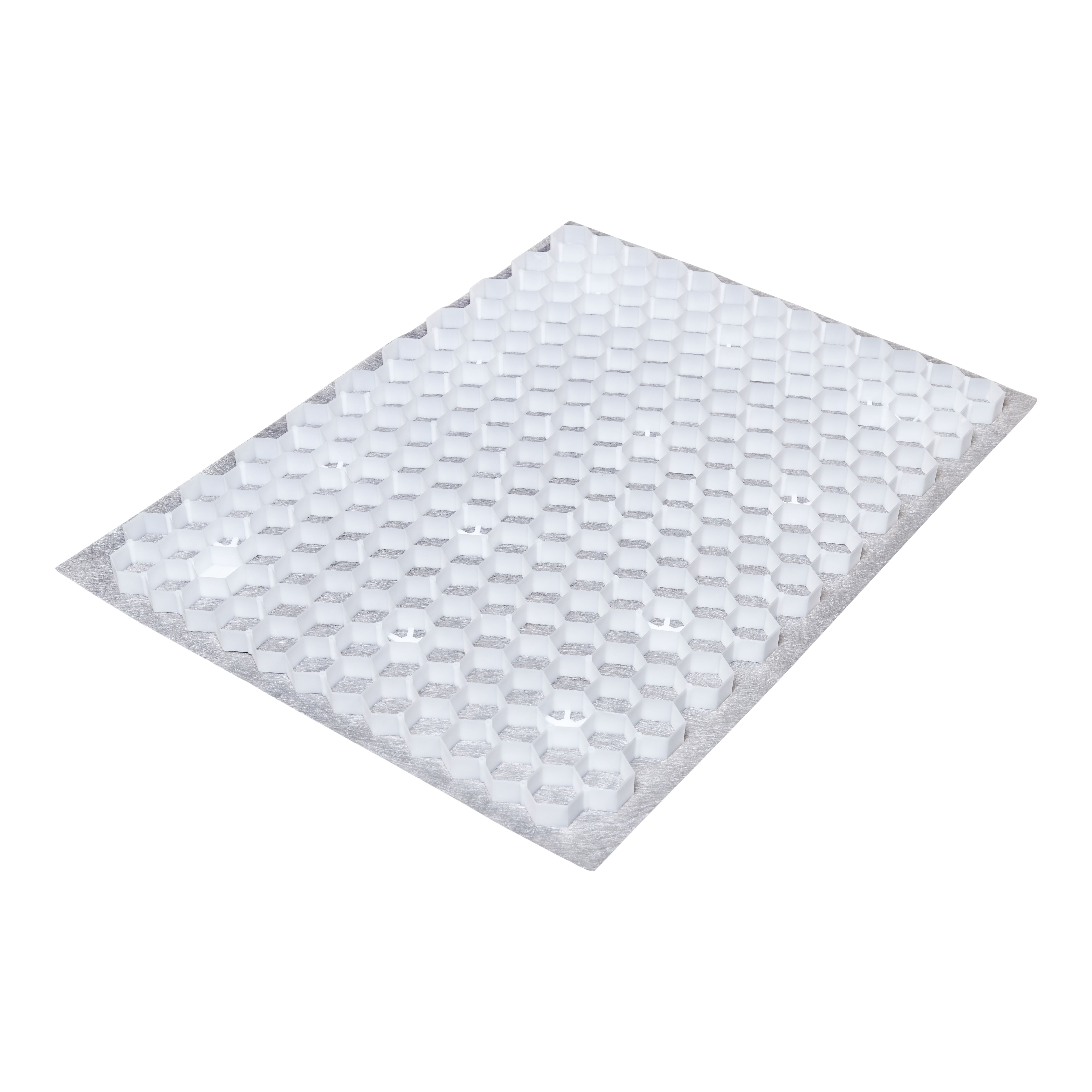 White Pathway Gravel stabilisation tile (L)780mm (W)580mm (T)26mm