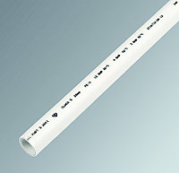 White PE-X Pipe (L)3m (Dia)28mm, Pack of 10