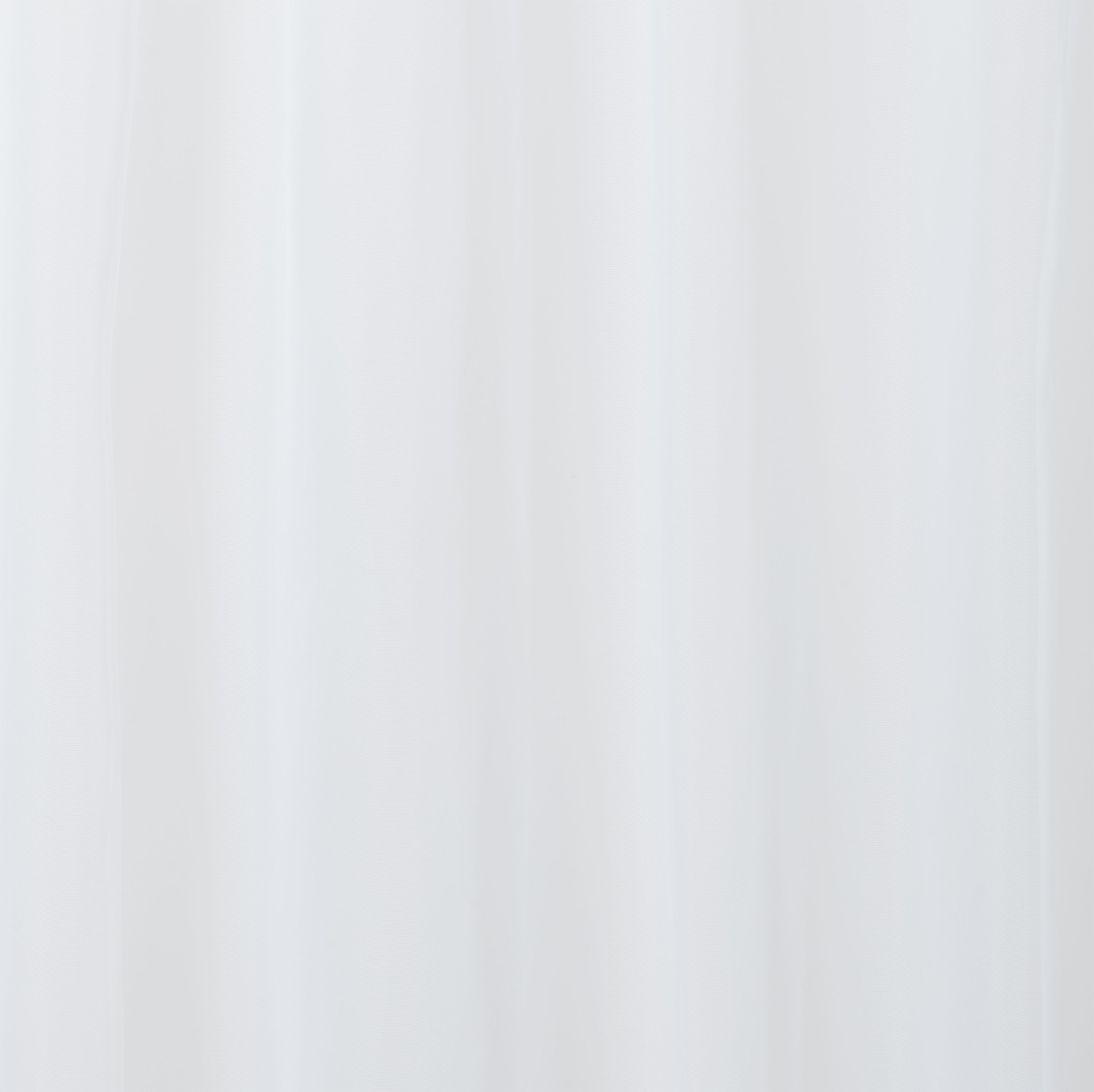 White Plain Daylight Tab top Voile curtain (W)140cm (L)260cm, Single