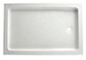 White Rectangular Shower tray (L)120cm (W)80cm (H)9.5cm