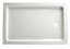 White Rectangular Shower tray (L)120cm (W)80cm (H)9.5cm