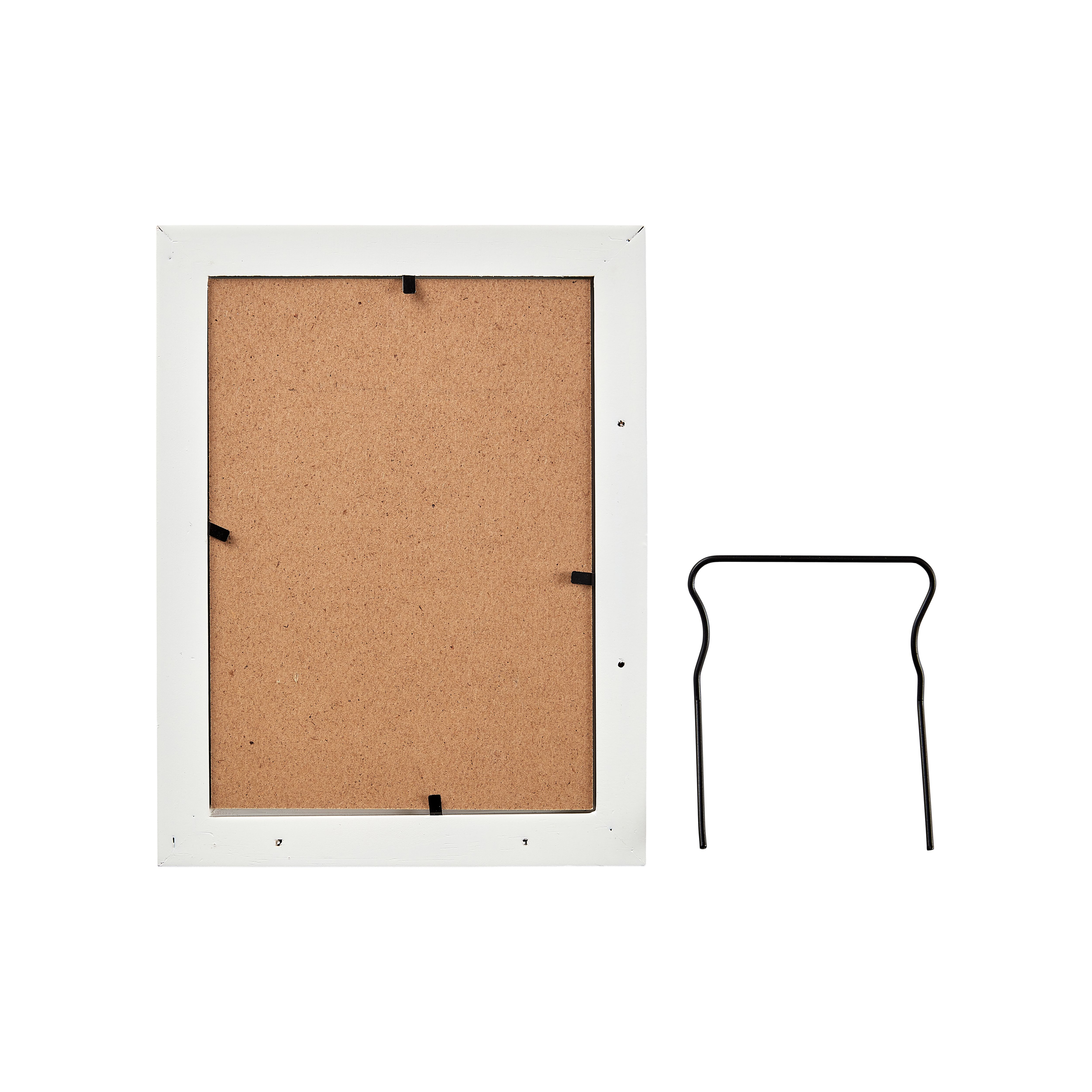 White Single Picture frame (H)16.4cm x (W)21.4cm