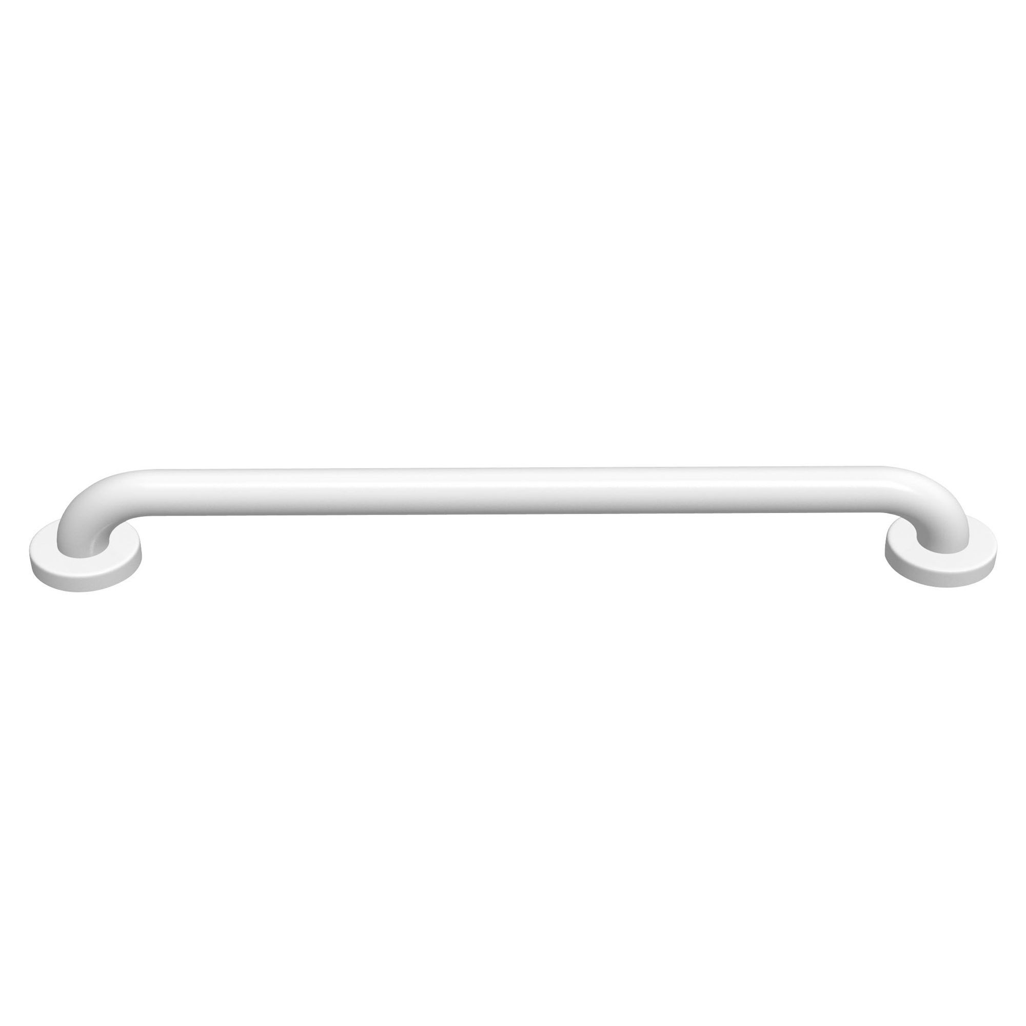 White Wall-mounted Grab rail (L)687mm