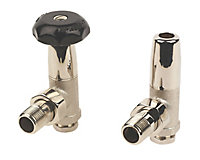 Winchester Radiator valve & lockshield (Dia)15mm