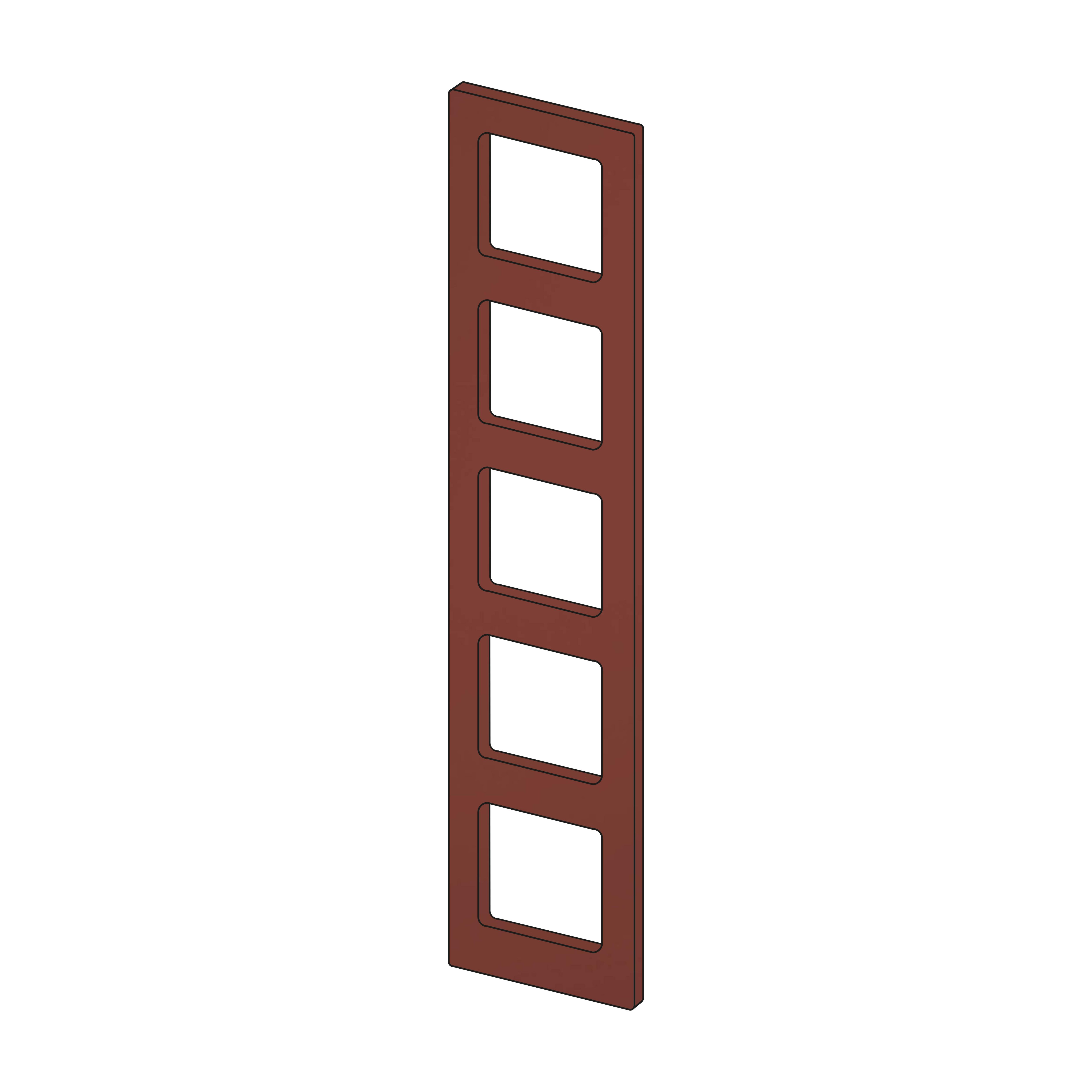 WINE RACK DOOR CUTLER RED
