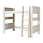Wizard White wash Single Mid sleeper bed extension kit