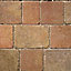 Woburn rumbled Red Block paving (L)200mm (W)100mm, Pack of 488