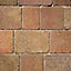 Woburn rumbled Red Block paving (L)200mm (W)100mm, Pack of 488