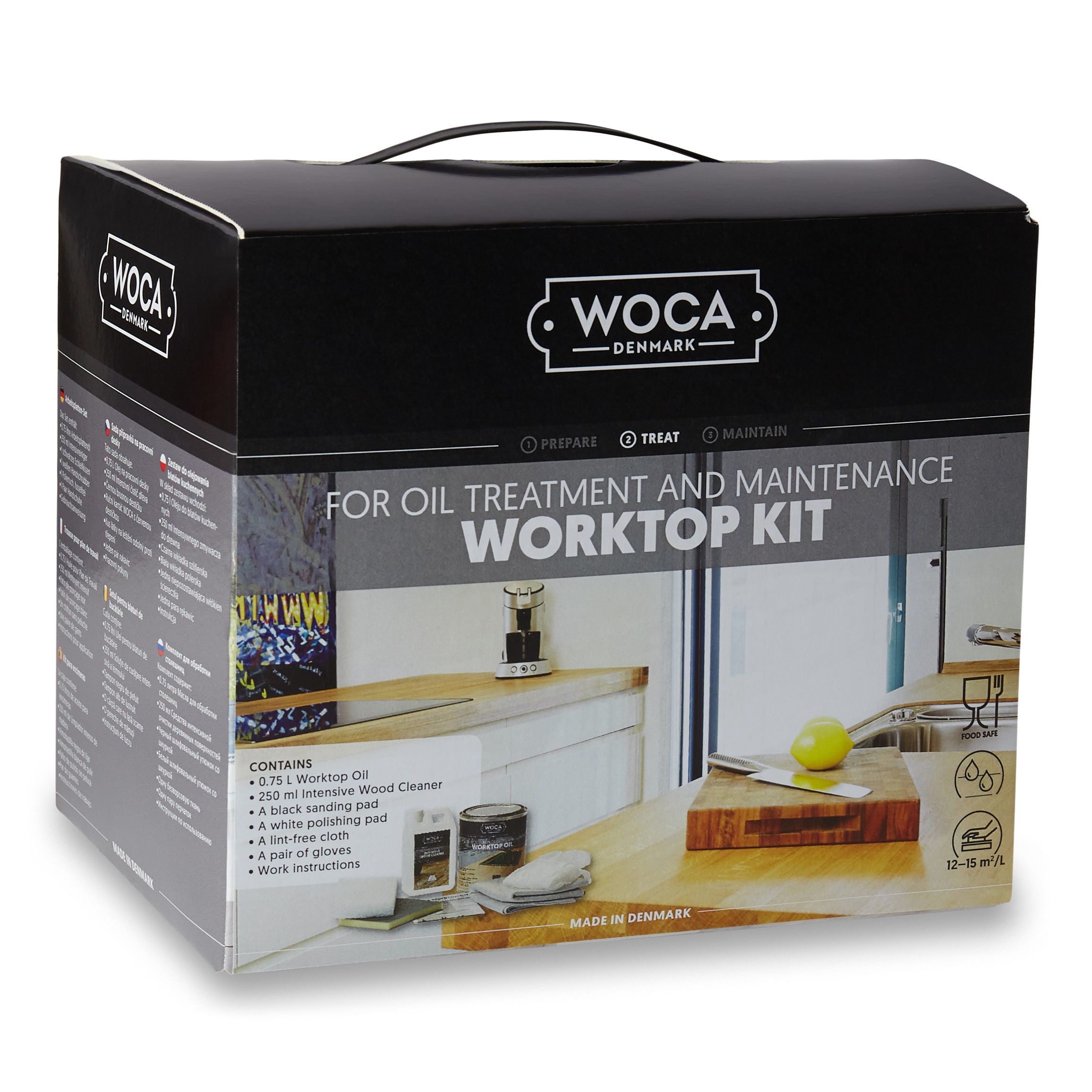 WOCA DK Worktop care & maintenance kit
